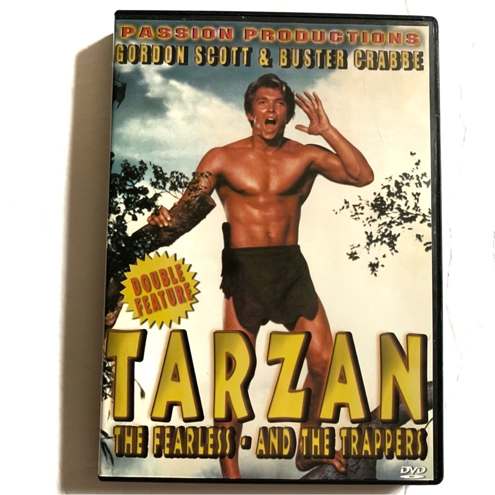 Tarzan The Fearless and The Trappers DVD Movie